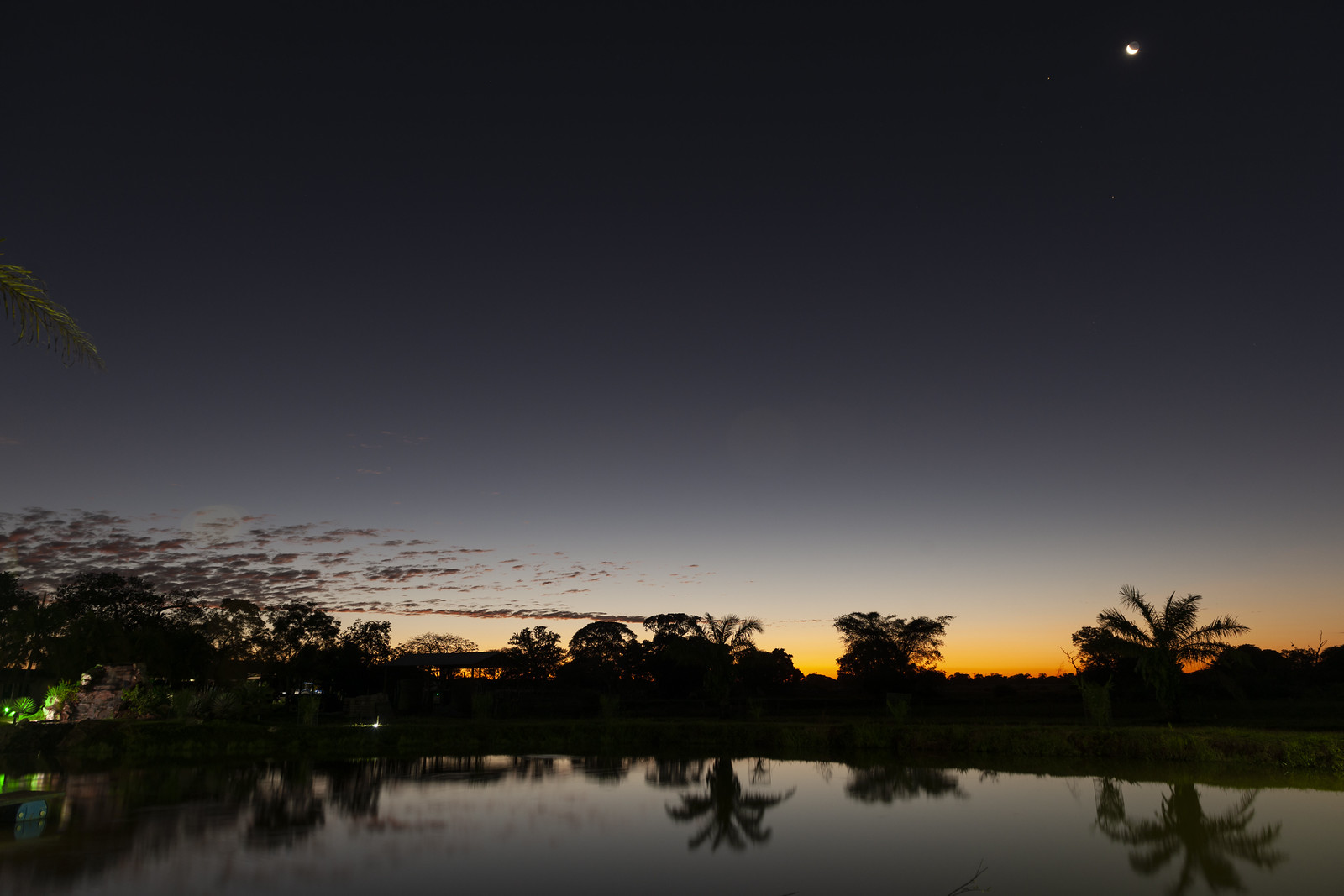 Noite no Pantanal, fotografia de Rocio